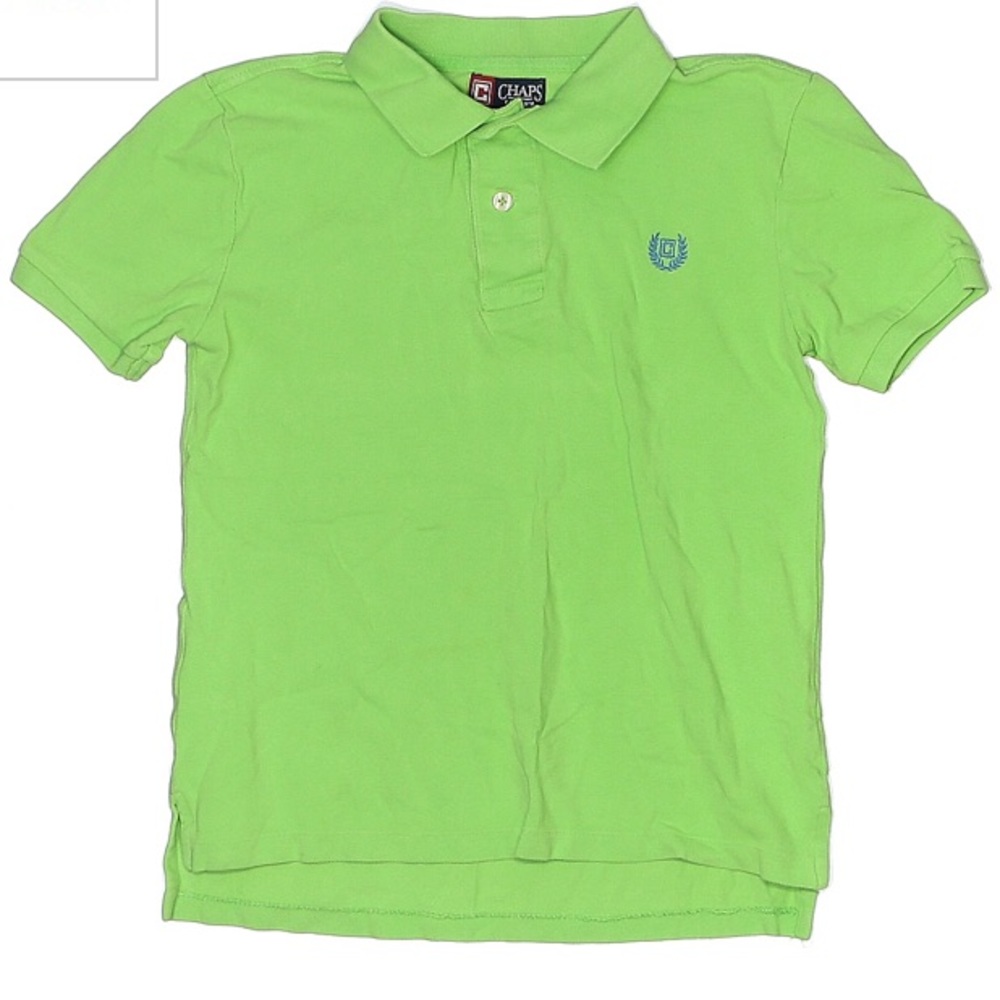 Chaps green polo